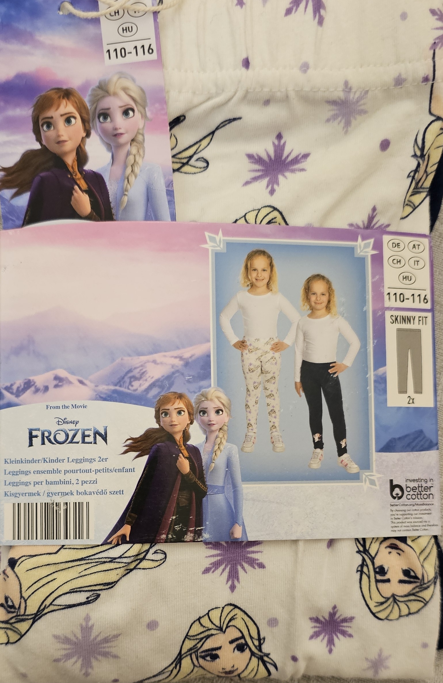 پک دو عددی دیزنی لگ السا و آنا (frozen Disney)